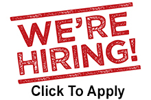 We Are Hiring